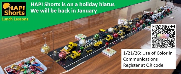 HAPI Shorts - Holiday Break