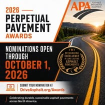 2026 Perpetual Pavement Awards from the Asphalt Pavement Alliance: nominations open through October 1, 2026